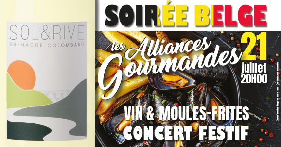 Les Alliances Gourmandes #SOIRÉE BELGE | Collines du Bourdic